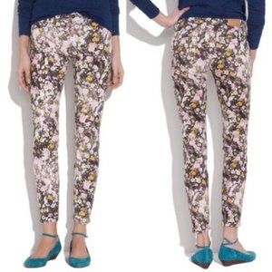 NWT {Madewell} Floral Sun Garden Skinny Ankle Jean